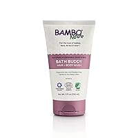 Bambo Nature Bath Buddy Hair & Body Wash, 5 fl oz, 6 Count (1 Pack of 6 Tubes)