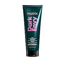 Matrix Dark Envy Toning Hair Mask | For Red Undertones in Dark Brown or Black Hair | Cool, Glossy Finish| Color Depositing | Salon Hair Mask | Packaging May Vary | 6.8 Fl. Oz. | Vegan