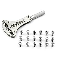 Watch Back Remover Tool Wrench Screw Remover Watch Back Case Cover Opener Movement Repair Tool Set Kit For Jewelry Store Owners And Watch Repairers