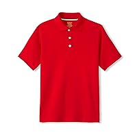 Kids' Adaptive Short Sleeve Polo Shirt | Hook and Loop Placket | Flat Seams