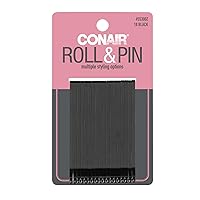 Conair Roller Pins, Black, 1.6 Oz