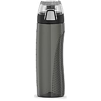 THERMOS Intak 24 Ounce Hydration Bottle with Meter, Smoke