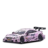 Scale Model Cars Decoration Home Diecast Car for C63-AMG DTM Pull Back Scale 1:43 Alloy Toy Simulation Suitable Collection Toy Car Model (Color : Pink-22)