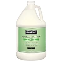 Naturale Massage Lotion with Natural Ingredients for Earth-Friendly & Relaxing Massage, All Natural Moisturizer, Relieves Muscle Soreness and Increases Circulation, 1 Gal, Label may Vary