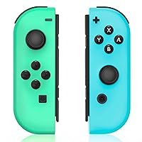 Joy Con Controller for Nintendo Switch, Replacement Left Right Controller, Switch Wireless Joypad Controller Support Dual Vibration/Motion Control/Wake-up