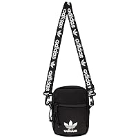 Festival Crossbody Bag, Black/White, One Size