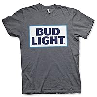Bud Light Officially Licensed Logo Mens T-Shirt