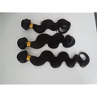 Hair 100% Malaysian Virgin Human Hair Weft 3 Bundles Total 300g Body Wave Natural Color Can be dyed 26