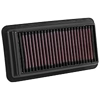 K&N Engine Air Filter: Reusable, Clean Every 75,000 Miles, Washable, Premium, Replacement Car Air Filter: Compatible with 2014-2019 Honda (Civic L4 1.5L), 33-5044