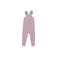 Barefoot Dreams Unisex Baby Cozychic Ultra Lite Toddler Ruffle OnesieBaby and Toddler Sleepers