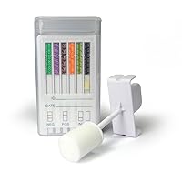 Five Panel Oral Cube Drug Test (COC | AMP | mAMP | THC | OPI) C-254 (Pack of 25)
