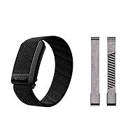 WHOOP 4.0 with 12 Month Subscription - Wearable Health, Fitness & Activity Tracker and Ultra-Soft SuperKnit Accessory, Heather