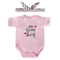 Charex Reborn Baby Doll Clothes Pink Outfit for 18-20 inch Dolls