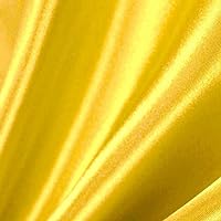 Yellow Satin Fabric 60