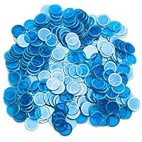 Pack of 300 Metal Inserted Bingo Chips - Choose from 4 Colors!