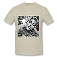 Yc Ellie Goulding Poster 2016 T Shirt for Men Natural XL