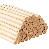 Bamboo Dowel Rods 12/Pkg-12