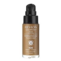 2 x Revlon Colorstay Pump 24HR Make Up SPF15 Comb/Oily Skin 30ml - Caramel