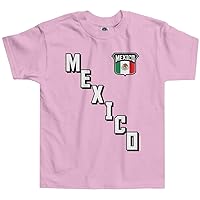 Threadrock Little Girls' Mexico National Pride #2 Toddler T-Shirt