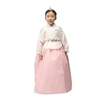Hanbok Girl Baby Korea Traditional Clothing Set First Birthday Party Celebrations 1 Age Dol Ivory Peach DDG102