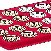 Bello Games Collezioni - Angelina 24K Gold/Silver Plated Backgammon Checkers from Italy
