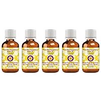 Pure Red Raspberry Seed Oil (Rubus idaeus) Cold Pressed (Pack of Five) 100ml X 5 (16.9 oz)