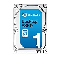 Seagate シーゲイト 内蔵ハードディスク Desktop SSHD (ハイブリッド) 1TB ( 3.5 インチ / NCQ機能搭載SATA 6Gb/秒 / 7200rpm / 8GBMLC 64MB / 5年保証 ) 正規輸入品 ST1000DX001