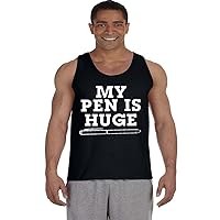 Mens Tank Tops Funny Rude Adult Humor T-Shirt Sleeveless Muscle Tee