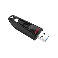 SanDisk 16GB Ultra USB 3.0 Flash Drive - SDCZ48-016G-GAM46, Black