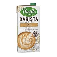 Pacific Natural Foods Oat Milk Barista Series-Non-Dairy Gluten Free- 32 oz ea- case of 4