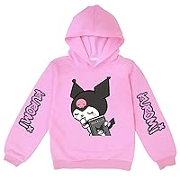Unisex Kids Cartoon Pullover Hoodie Cotton Graphic Hoody with Hood-Boys Girls Hooded Tops for Travel,Outdoor