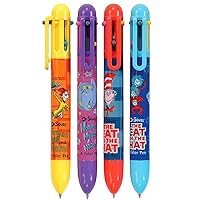 Raymond Geddes Dr. Seuss 6-in-1 Retractable Pens (Pack of 12)