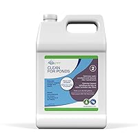 Aquascape CLEAN Water Treatment for Koi and Fish Ponds, Optimize Water Clearity and Quality, Easy To Use, Powerful Blend of Heterotrophic Bacteria, 1 gallon / 3.78 L| 96064