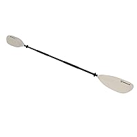 Attwood Kayak Paddle, Asymmetrical, 2-Piece, Heavy-Duty Aluminum with Comfort Grips, 7 Feet