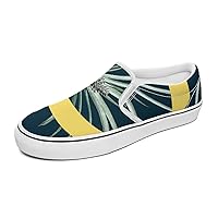 Flowers, Mouth Women's and Man's Slip on Canvas Non Slip Shoes for Women Skate Sneakers (Slip-On)