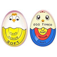 Egg Timer That Goes in Water for Boiling Eggs Soft Hard Boiled Egg Timer, Yellow & Color