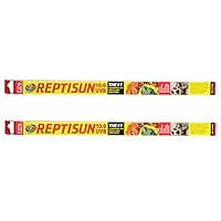 (2 Pack) Zoomed ReptiSun 10 Hi Output UVB 18