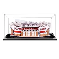 Acrylic Display Case for Lego 10272 Dustproof Clear Display Box Showcase for Lego 10272 Old Trafford - Manchester United (NOT Included The Model)