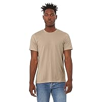 Canvas Men's Greenwich T-Shirt 3001C Heather Tan L