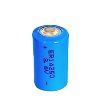 100 pcs ER14250 1/2AA 14250H LS14250 14250 Bulk 3.6V 1200mAh Lithium Premium Battery