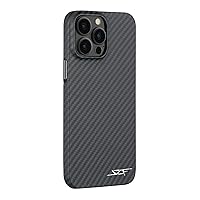 Simply Carbon Fiber iPhone 15 Pro Case | Ghost Series Black