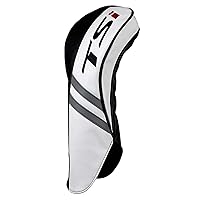 New Titleist Golf TSi Driver Headcover Leather Cover - Black White Red