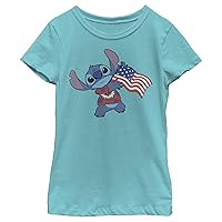 Fifth Sun Girl's Tropic Stitch Flag T-Shirt