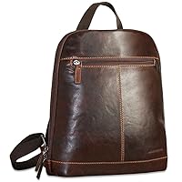 Jack Georges Voyager Small Convertible Backpack/Crossbody #7133 (Brown)