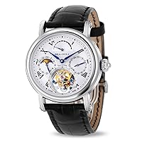 SEA-GULL Seagull Men's Watch Tourbillon Mechanical Watch Multifunctional Calendar Potential Energy Sun Phase Men's Luxury Watch
