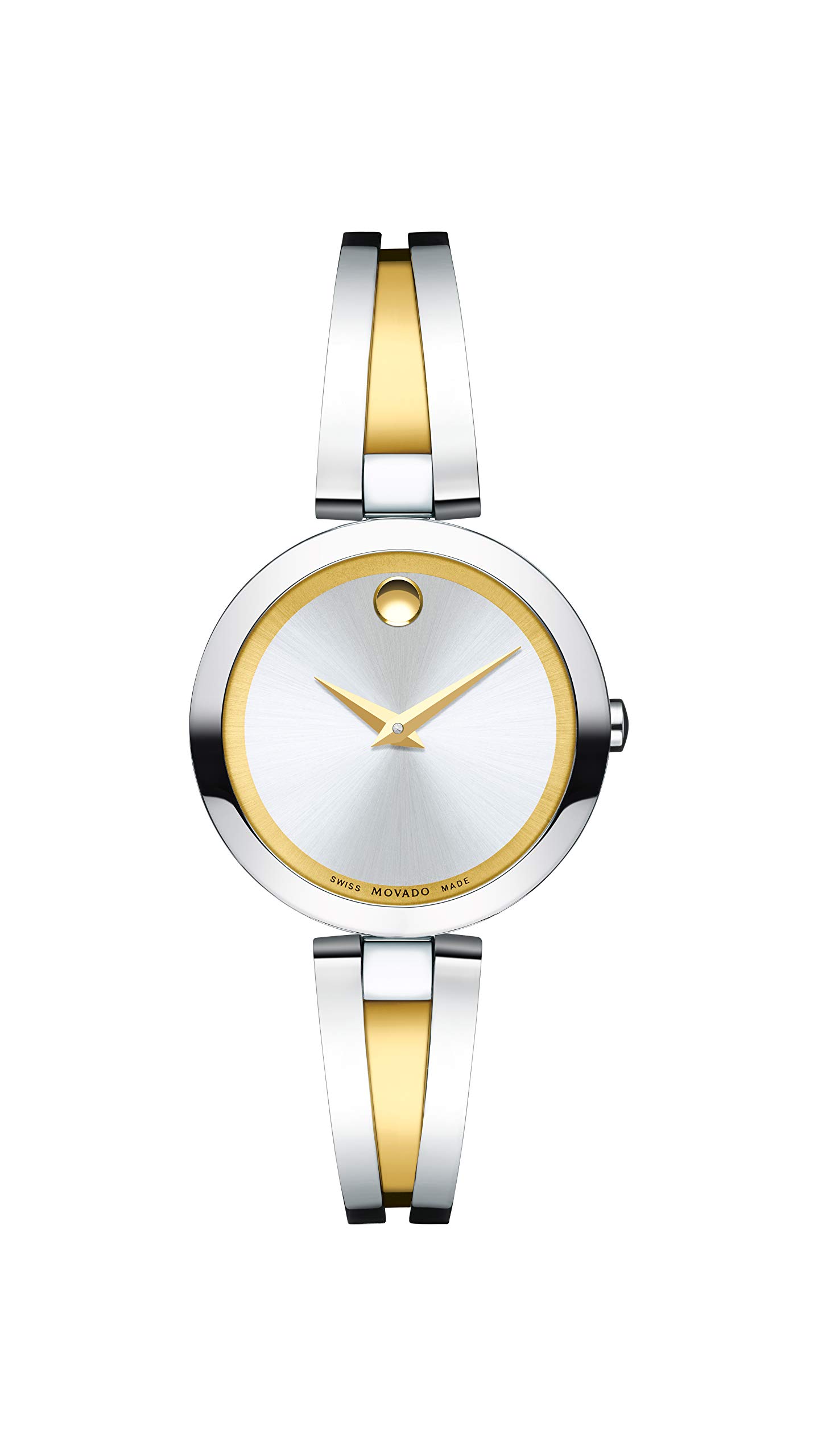 Mua Movado Women's Aleena Two-Tone Watch with a Concave Dot Museum Dial ...