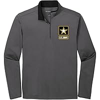 US Army 1/4 Zip Silk Touch Performance Shirt