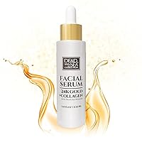 24k Gold & Collagen Facial Serum 1.69fl.oz/50ml bottle+box