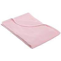 American Baby Company 100% Cotton Thermal Waffle Swaddle Blanket, Soft, Breathable & Stretchy, Pink, 30