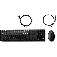 HP 320MK Wired Desktop Keyboard and Mouse Set